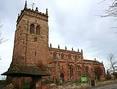 St Marys Church Acton Cheshire