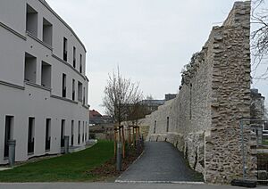 Stadtmauer an der Neutorstraße in Schweinfurt