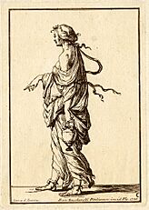 Standing female figure