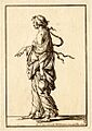Standing female figure