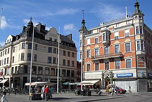 Central square in Linköping