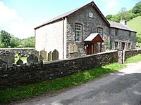 Tabernacle Baptist Chapel, and attached manse, Cymyoy, Monmouthshire.jpg