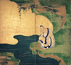 Tai Gong Wang by Ogata Korin (Kyoto National Museum)