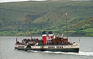 The "Waverley" departing Red Bay - geograph.org.uk - 329237