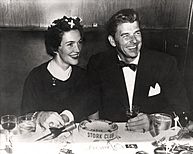 The Reagans at The Stork Club in New York City, 1952