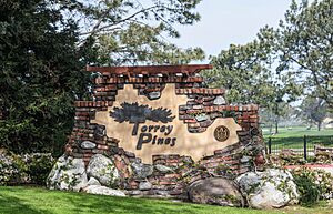Torrey Pines Golf Course plaque