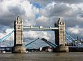 Tower Bridge,London Getting Opened 4