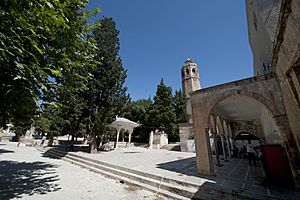 Urfa Ulu Camii courtyard at east side 8950
