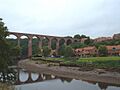 Viaduct over the River Esk - geograph.org.uk - 1495045