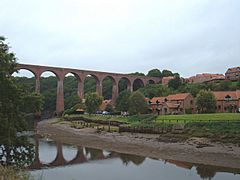 Viaduct over the River Esk - geograph.org.uk - 1495045