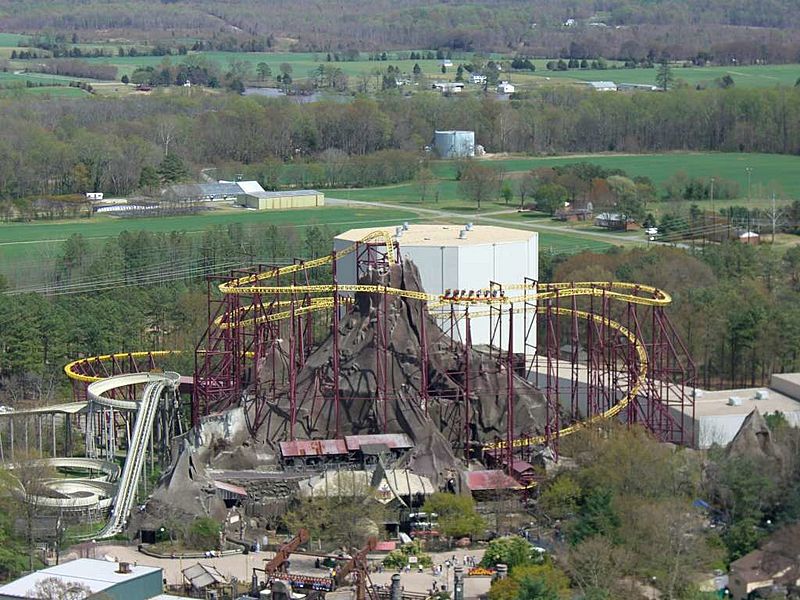 Image Volcano, The Blast Coaster (Kings Dominion) 02