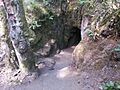 Abandoned gold mine in Goldstream park