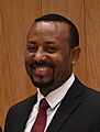 Abiy Ahmed during state visit of Reuven Rivlin to Ethiopia, May 2018