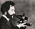 Actor portraying Alexander Graham Bell in an AT&T promotional film (1926)