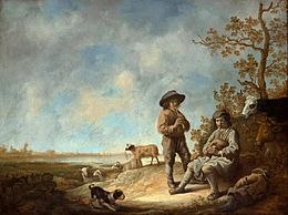 Aelbert Cuyp - Piping Shepherds (Metropolitan Museum of Art)