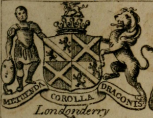 Arms of Robert Stewart Earl of Londonderry 1808