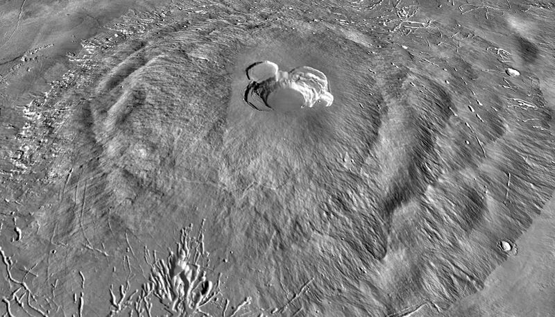 Ascraeus Mons Flank Terraces