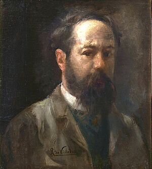 Autorretrato de Ricardo Villodas y de la Torre (Museo del Prado)