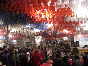 Bailando en la fonda