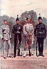 Battalions of The London Regiment early 1900s by Richard Caton Woodville