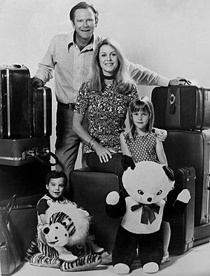Bewitched Stephens family 1971