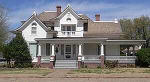 Black house (Hereford TX) from SE 1