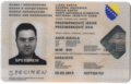 Bosnian ID card B