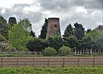 Branton Mill - seen across the M18 motorway (geograph 6823535).jpg