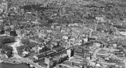 Bristol, 1946 showing bomb damage on bottom right of image