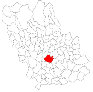 Location of Bucov