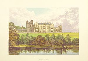 CS p2.264 - Worsley Hall, Lancashire - Morris's County Seats, 1868