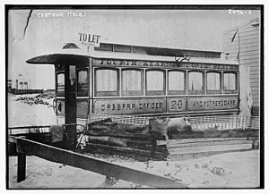 Carville, San Francisco railroad car in 1920
