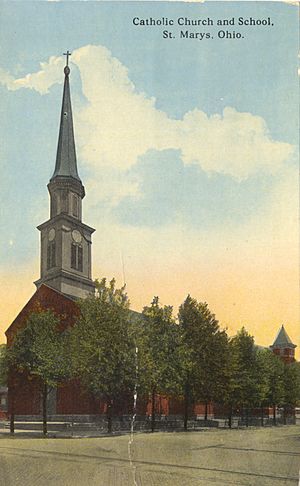 Catholic Church and School (16260455506)