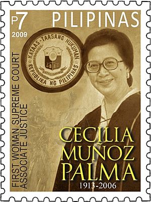 Cecilia Muñoz-Palma 2009 stamp of the Philippines