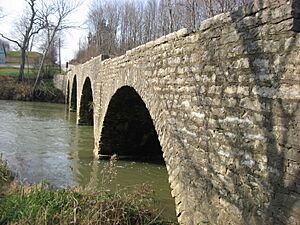 Champ's Ford Bridge, downstream side