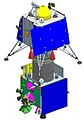 Chandrayaan-2 lander and orbiter integrated module