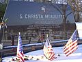Christa McAuliffe gravestone in Concord, NH