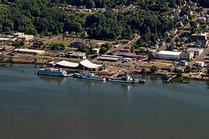 Columbia River Maritime Museum 2022 looking south