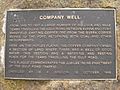 Company well memorial, near Halbury