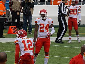 Darrelle Revis' first game with the Chiefs 12-3-2017