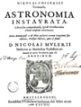 De revolutionibus 1617 Astronomia instaurata