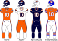 Denver Broncos Uniforms 2024-Present