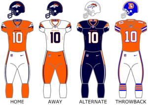 Denver Broncos Uniforms 2024-Present