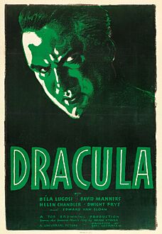 Dracula (Universal Pictures 1938 reissue poster)