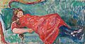 Edvard Munch - On the Sofa - Google Art Project