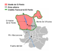 El Pardo mapa