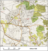 Eltham map 1928