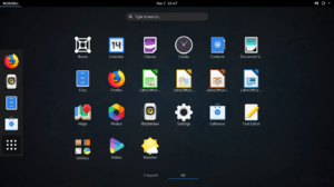 Fedora 31 (2019-10) with default desktop and applications.png