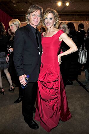 Felicity Huffman in Oscar de la Renta