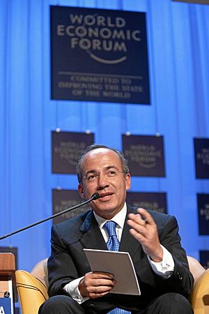 Felipe Calderon Hinojosa - 2007 World Economic Forum Annual Meeting Davos